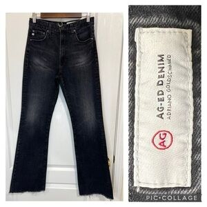 AG Adriano Goldschmied Alexxis Boot high rise vintage boot Jeans size 29 R
